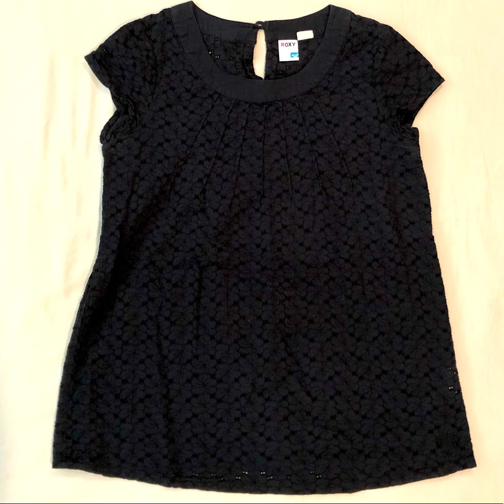 Roxy Eyelet Top